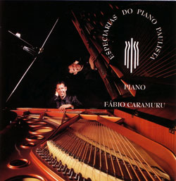CD Especiarias do piano paulista, de Fábio Caramuru