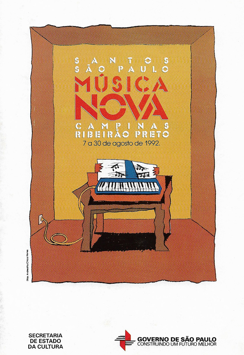 Festival Música Nova - Música Contemporânea - Capa